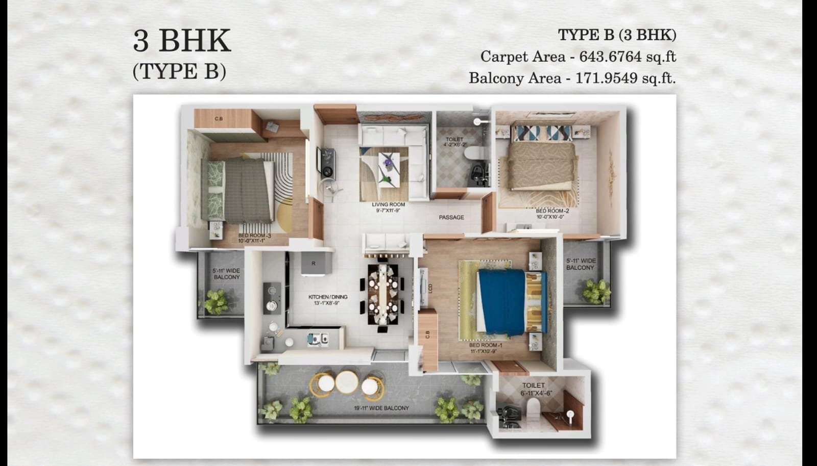 Amolik park view Floor plan